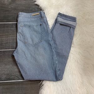 Anthro Pilcro and the letterpress stet pants